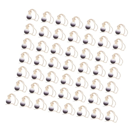 50x Small Empty Perfume Bottle Pendant Refillable Essential Air Refresher for Car Bathroom Bedroom Travel, 10ML Capacity