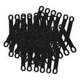 thumbnail image 1 of 50x Stretchable Slip Silicone Hanger Grips Clothes Hanger Strips Cover Pads, 1 of 8