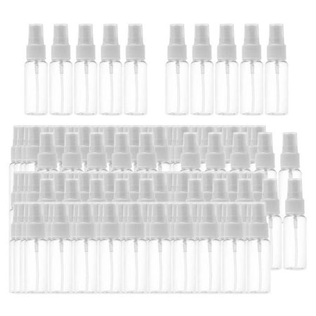 50x Transparent Refillable Empty Refillable Fine Mist Sprayer 30ml , Clear, 150