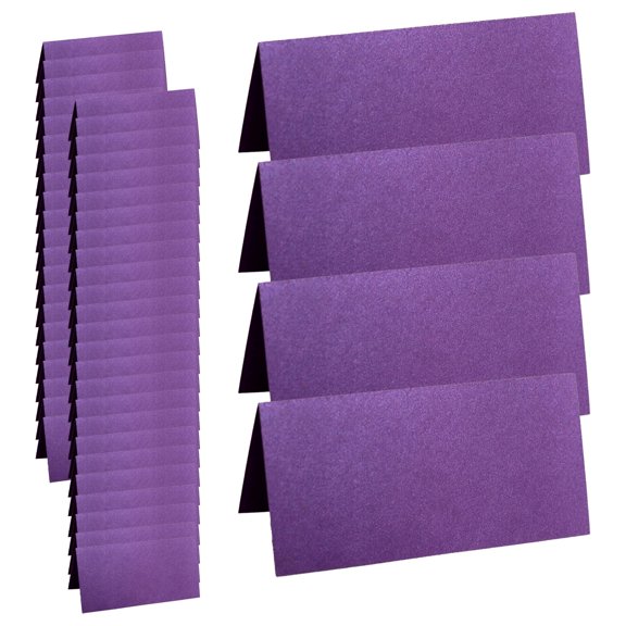 50x Wedding Place Cards Buffet Table Cards Tags Name Tags Table Number Seating Place Card for Banquet Events Wedding Parties Birthday violet