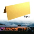 thumbnail image 1 of 50x Wedding Place Cards Seating Place Card Buffet Table Cards Tags Name Tags for Aureate, 1 of 8
