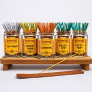 50x Wild Berry Shorties Incense Sticks - Vibrant Energy - Variety Pack