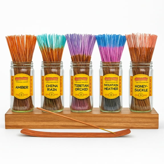 50x Wild Berry Traditional 11' Incense Stick - Fresh & Floral Breeze - Variety Mix