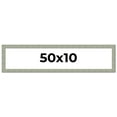 thumbnail image 1 of 50x10 Frame Green Desert Pear Solid Wood Picture Frame | 1.625 Inch Moulding Width | Interior Frame, 1 of 8