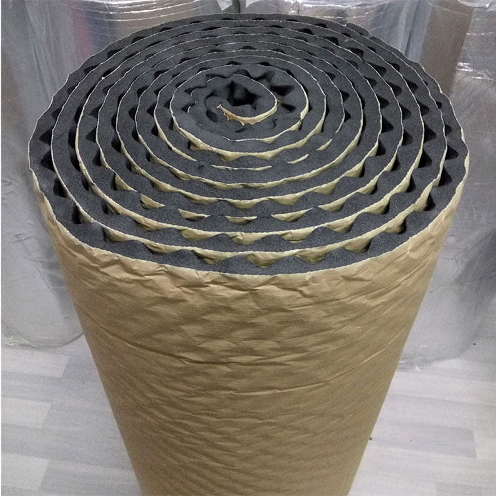 50x100cm Car Hood Sound Shield Insulation 20mm Acoustic Foam Deadening