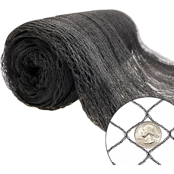 50x100ft Bird Netting for Chicken Coop Poultry Netting 1 inch Mesh Heavy Duty Chicken Coop Cover Netting Roof Hawk Proof Bird Netting for Garden Protection Fruit Tree Netting Against Squirrels Deer