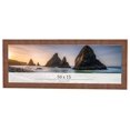 thumbnail image 1 of 50x15 Frame Brown Farmhouse Solid Wood Picture Frame Width 1.5 Inches | Interior Frame Depth 0.5, 1 of 8