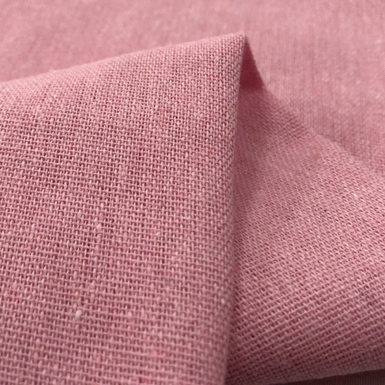 50x150cm Solid Color Linen Cotton Fabric for Needle Embroidery