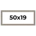 thumbnail image 1 of 50x19 Frame Grey Real Wood Picture Frame Width 2.75 Inches | Interior Frame Depth 0.5 Inches |, 1 of 8