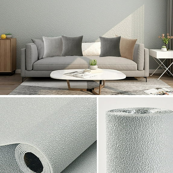 50x280cm Self-adhesive Waterproof Thickened Wallpaper for Bedroom, Thick Modern Stick Wallpaper Warm Living Room Background Wall Paper