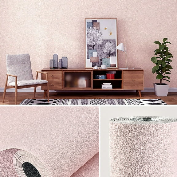 50x280cm Self-adhesive Waterproof Thickened Wallpaper for Bedroom, Thick Modern Stick Wallpaper Warm Living Room Background Wall Paper