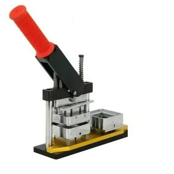 50x50 Refrigerator Photo Fridge Magnet Making Machine Metal Button Square ,Easy to Use