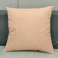 thumbnail image 1 of 50x50cm Summer Decorative Pillow Cover with Zipper, Lightweight Breathable Cushion Slip – Machine Washable Polyester Sofa Pillowcase for Indoor Outdoor Living Room & Bedroom, 1 of 6