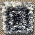 thumbnail image 1 of 50x50cm grey and white, polar fleece sewed,tough easy to wash feeding mat for large dogs, big breed dog sniffle snuffle mat, 1 of 4