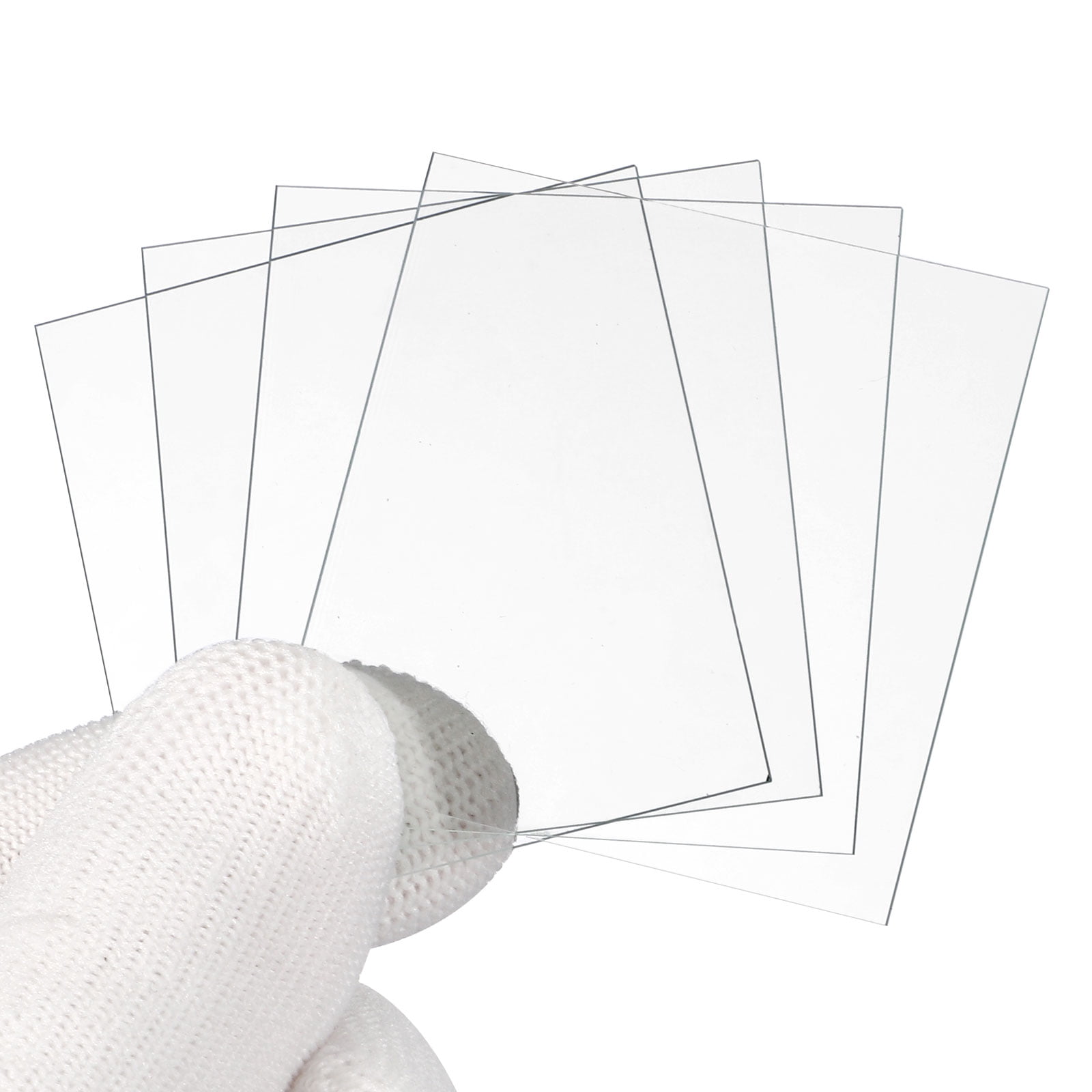50x50mm Glass Streak Plate, 6pcs Lab Thin Layer Chromatography Plates ...