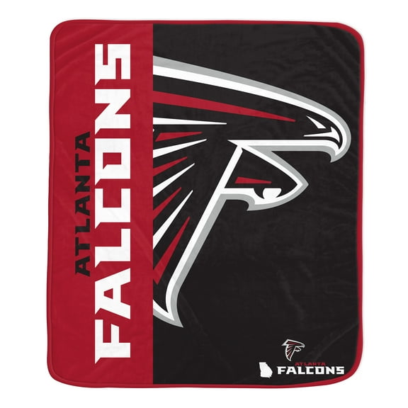 NFL Atlanta Falcons 50x60 Inch Ultra Soft Tailgate Throw