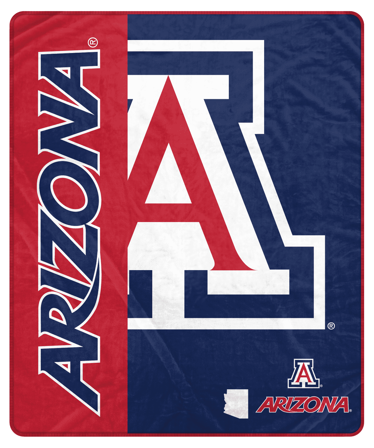 Officially Licensed Arizona Wildcats MVP Hat – Navy Blue Adjustable Cap With Embroidered Team Logo