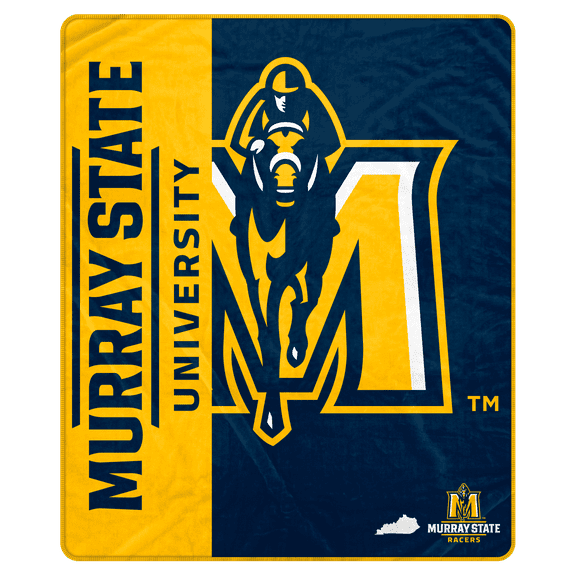 NCAA Murray State Racers 50x60 Inch Ultra Soft Tailgate Throw