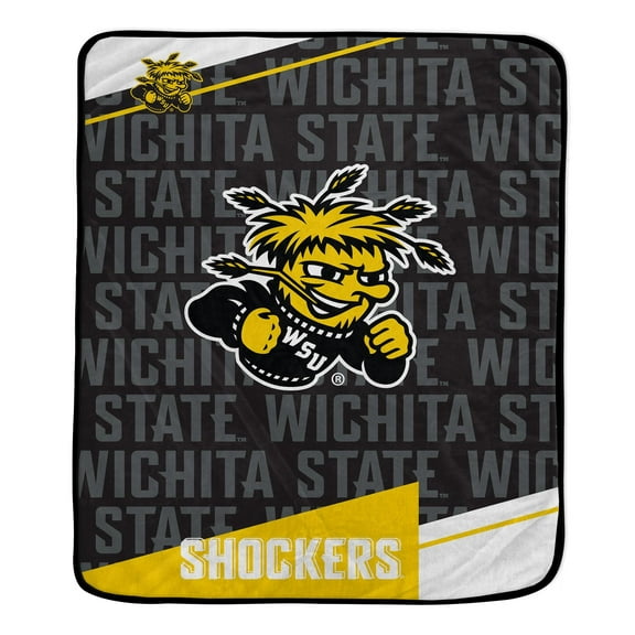50x60 inch Ultra Soft Tailgate Throw Team Color WICHITA STATE