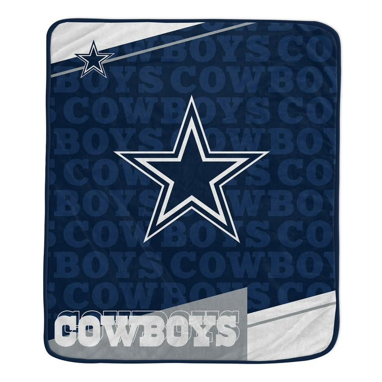 50x60 inch Ultra Soft Tailgate Throw Team Color DALLAS COWBOYS