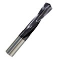 thumbnail image 1 of #51 (.0670") Screw Machine Stub Length Carbide Drill, 135° Split Point, AlTiN Coated, .687" Flute, 1-11/16"OAL, 1 of 1