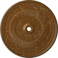 thumbnail image 1 of 51 1/8"OD x 3 5/8"ID x 1 1/2"P Nevio Ceiling Medallion (Fits Canopies up to 4 3/4"), Hand-Painted Smokey Topaz Crackle, 1 of 6