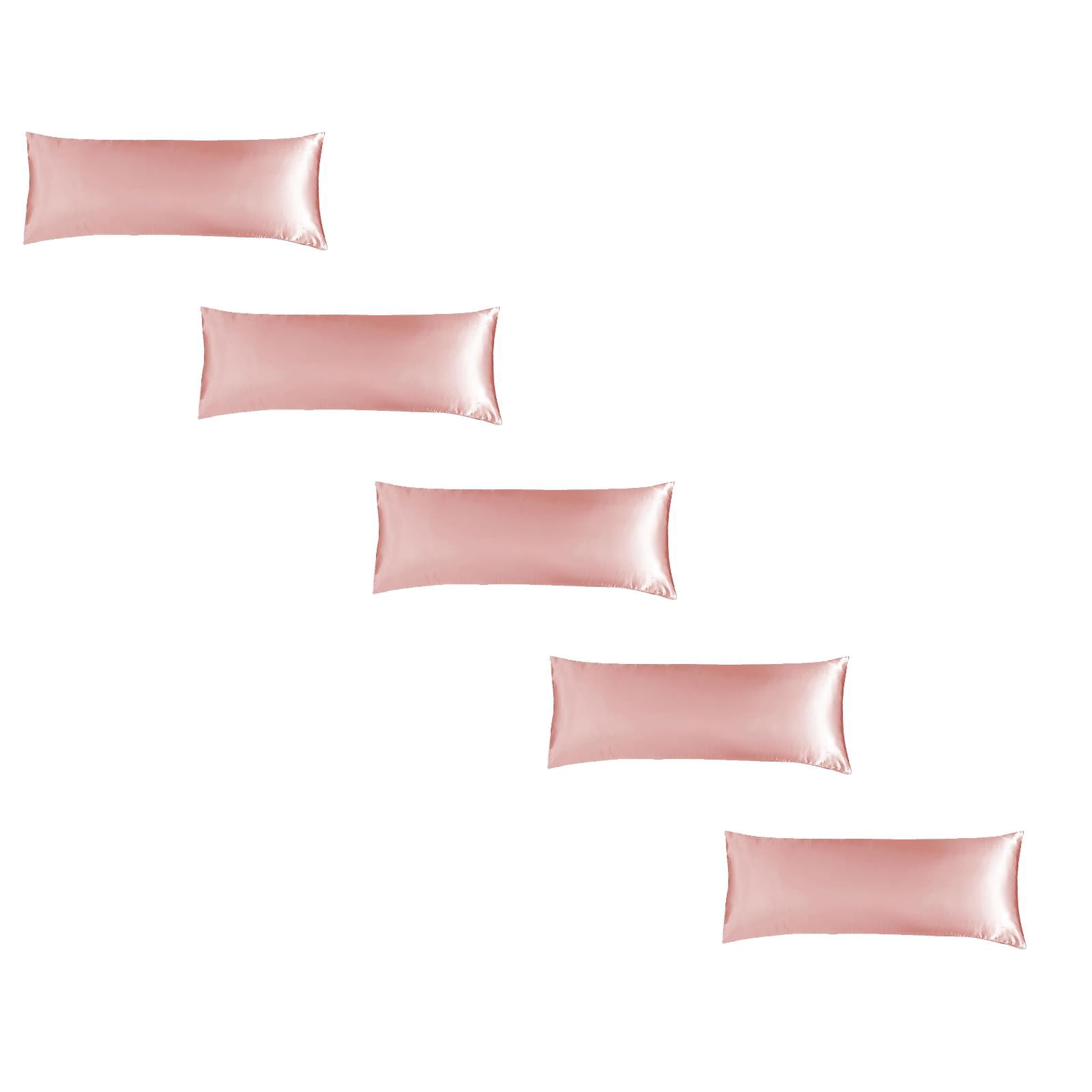 51*137cm(20*54in) Color Pillow Imitation Silk Body Double Pillow Silk