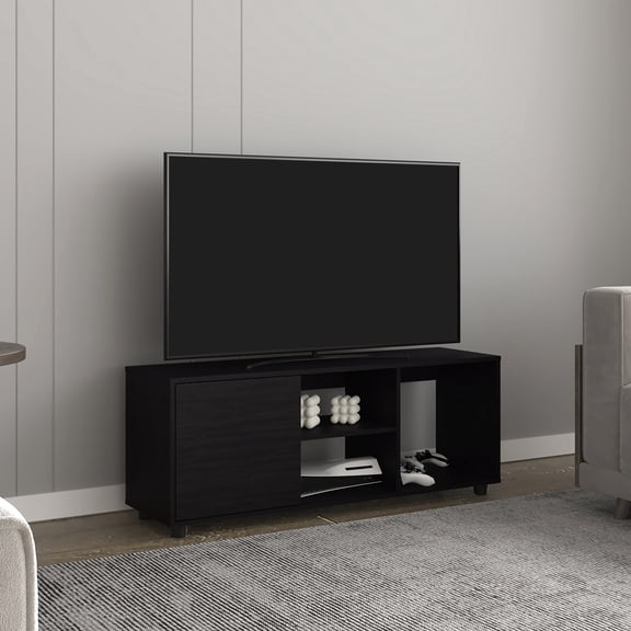 51.2" Wide TV Stand with One Cabinet / Conceals Essentials in Entertainment Area