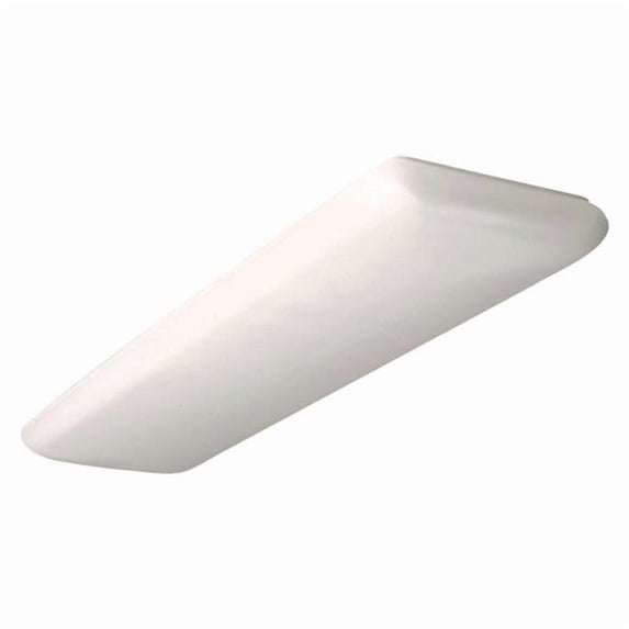 51.25 in. Fluorescent Lighting Series Overhead Four Puff Light, White