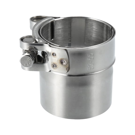 51-54mm 2.0"-2.1" Motorcycle Universal Stainless Steel Exhaust Pipe Adapter Connector Reducer Muffler for Motorcycle