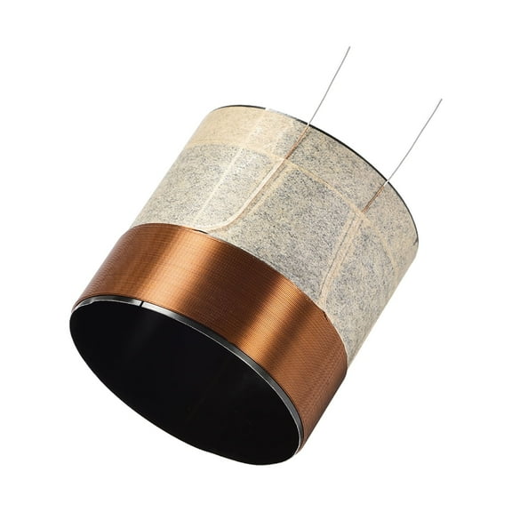 51.5mm 2" Woofer Voice Coil 2 Layers Round Copper Wire for Bass Speaker Audio Repairs