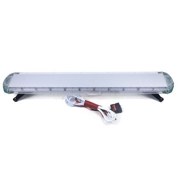 51'' 96 LED Strobe Light Bar Amber Emergency Beacon Warn Tow Truck Waterproof