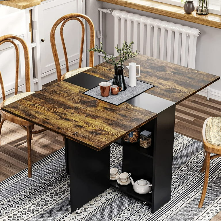 Space saving dining table for 6 hot sale