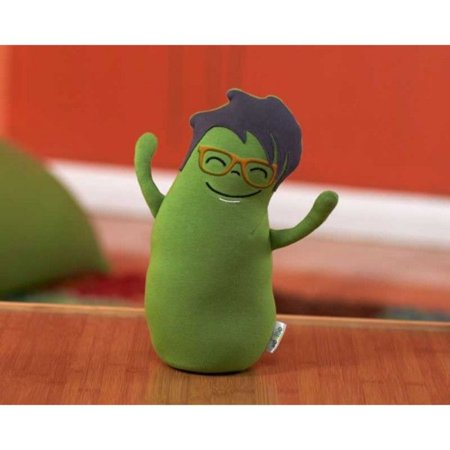 51" Green Huggable Bean Bag Character Pillow