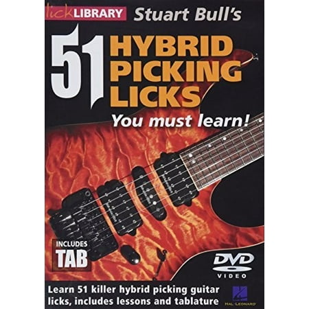 Lick Library: Stuart Bull's 51 Hybrid Picking Licks You Must Learn!
