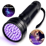 51 LEDs Uv Blacklight Flashlights Detector for Dry Pets Urine & Stains & Bed Bug
