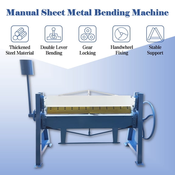 51" Manual Sheet Metal Bending Folding Brake Machine