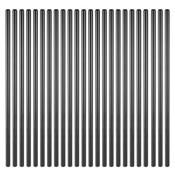 51 Pack 26 Inch Aluminum Stair Balusters/Spindles with Screws & Rail Caps - For Staircase Railing, Indoor/Outdoor Use