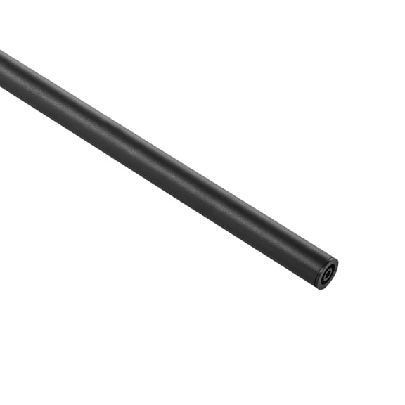 51 Piece Black Aluminum Staircase Railing 26 Inch 3/4 Inch Waterproof Round Hollow Deck Railing with Caps and Screws for Stairs Porch Patio Fence