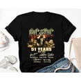 51 Years Ac/Dc 19732024 Shirt, Tour 2024 Shirt, Signature Acdc Rock