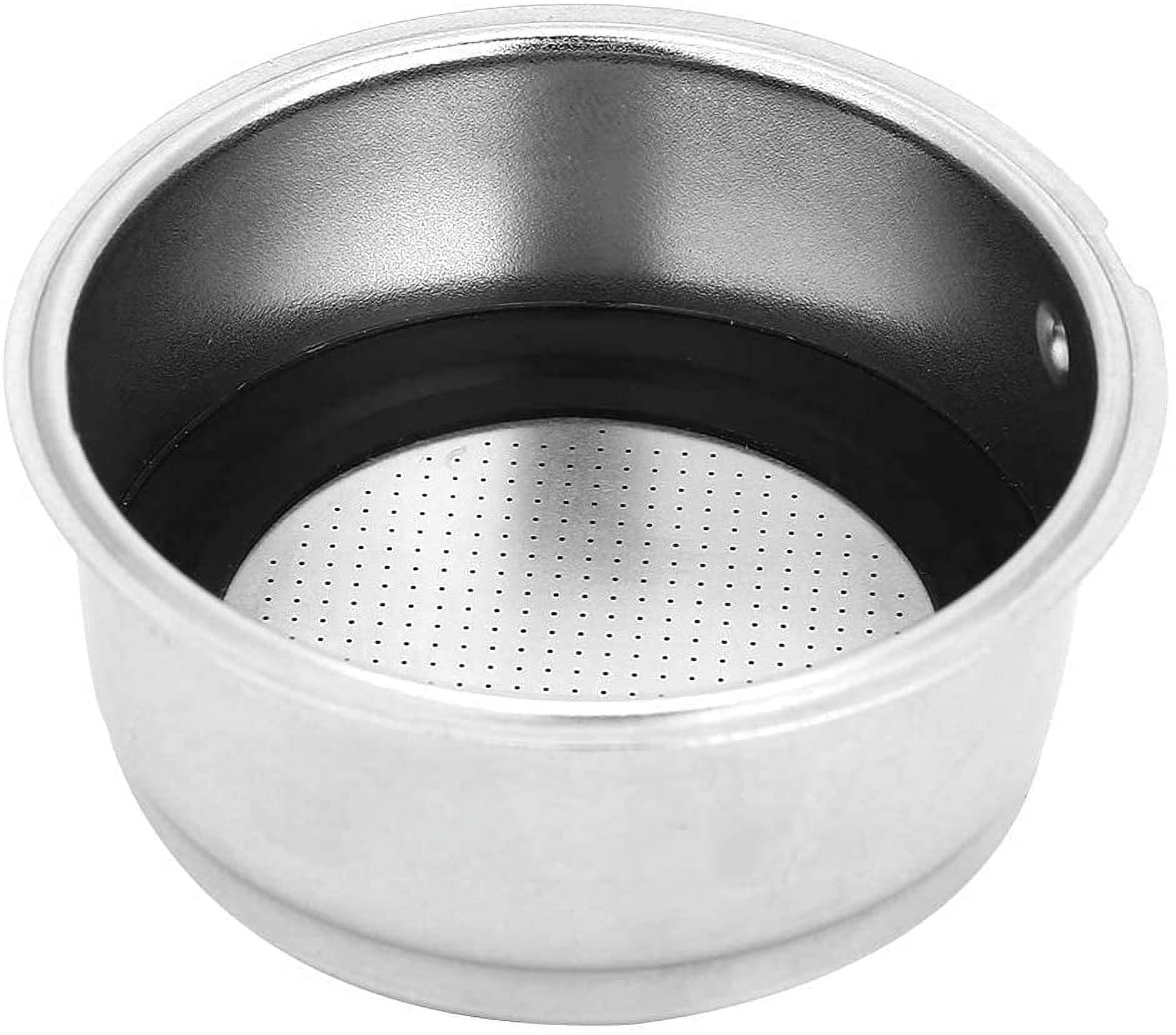 51 mm 1 cup filter basket, stainless steel pressurized coffee filter