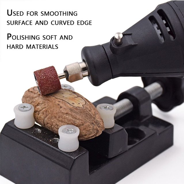 51 pcs Rotary Tool Sanding Drum Kit with Rubber Mandrels for Various