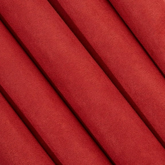 51 x 11.8 Inch Red Book Cloth Paper Backed Suede Fabric Surface Bookbinding Book Cloth