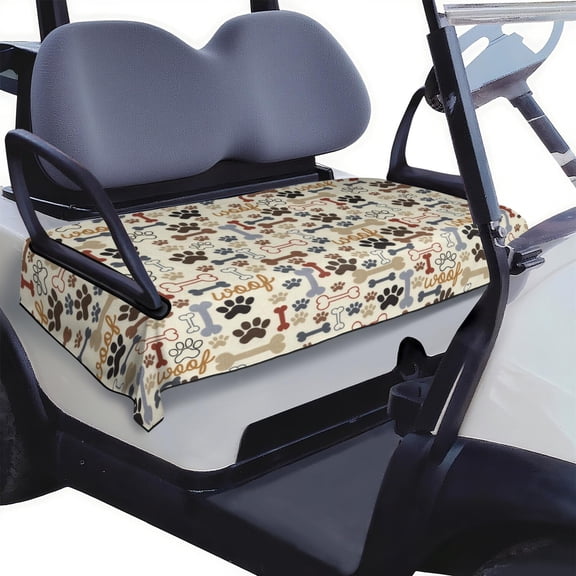 51" x 31" Golf Cart Bench Seat Protector, Microfiber Towel Cover for EZGO RXV, Club Car DS, Yamaha Drive, Icon Standard Seats