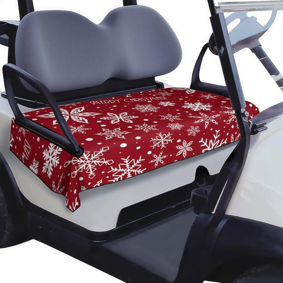 51" x 31" Microfiber Towel Golf Cart Seat Cover, Compatible with EZGO TXT & RXV, Club Car DS & Precedent, Yamaha Drive Models