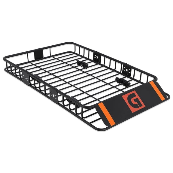 51 x 36 x 5 Inch Roof Rack Cargo Carrier, 200LB Heavy Duty Universal Roof Rack Basket, Car Top Luggage Holder Carrier Basket for Cars & SUVs, Truck or RV Camping Storage Steel Construction