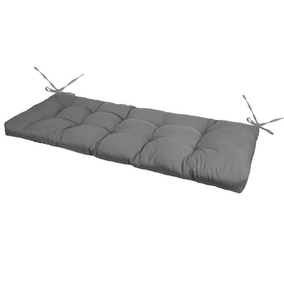 51"x20" Indoor Outdoor Bench Cushion, iMounTEK Water Resistant Long Seat Pads with Ties Strap, for Garden Patio Balcony Entryway