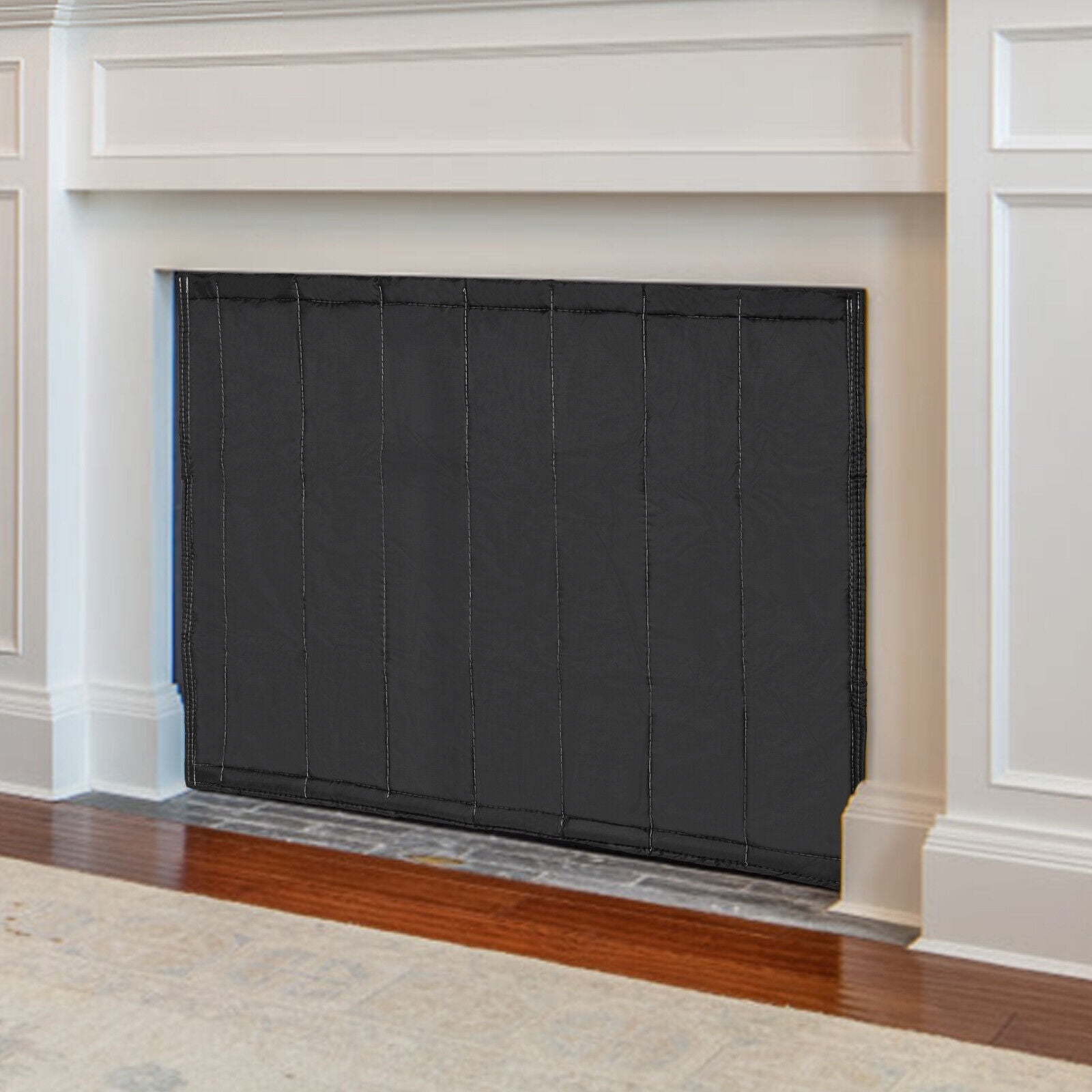 51"x39" Fireplace Cover for inside Fireplace Stops Heat Loss, Fireplace