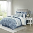 thumbnail image 1 of 510 DESIGN Shawnee Cozy Comforter Set - Queen - Blue, 1 of 5