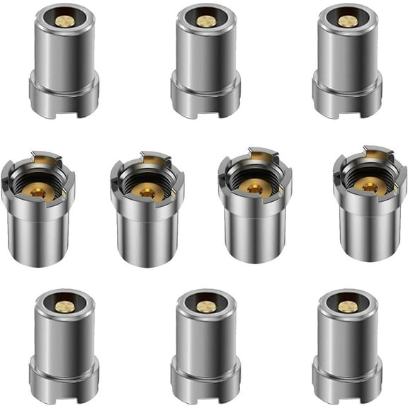 510 Thread Adapter,Adapter Thread Screw Converter, Soldering Iron Adapters Connector Repair Accessories for Electronic Equipment (8pcs)